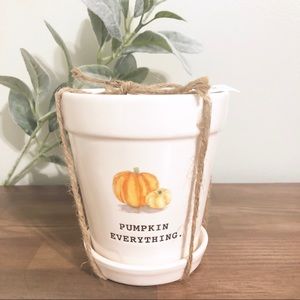 RAE DUNN | Pumpkin Everything Small Planter